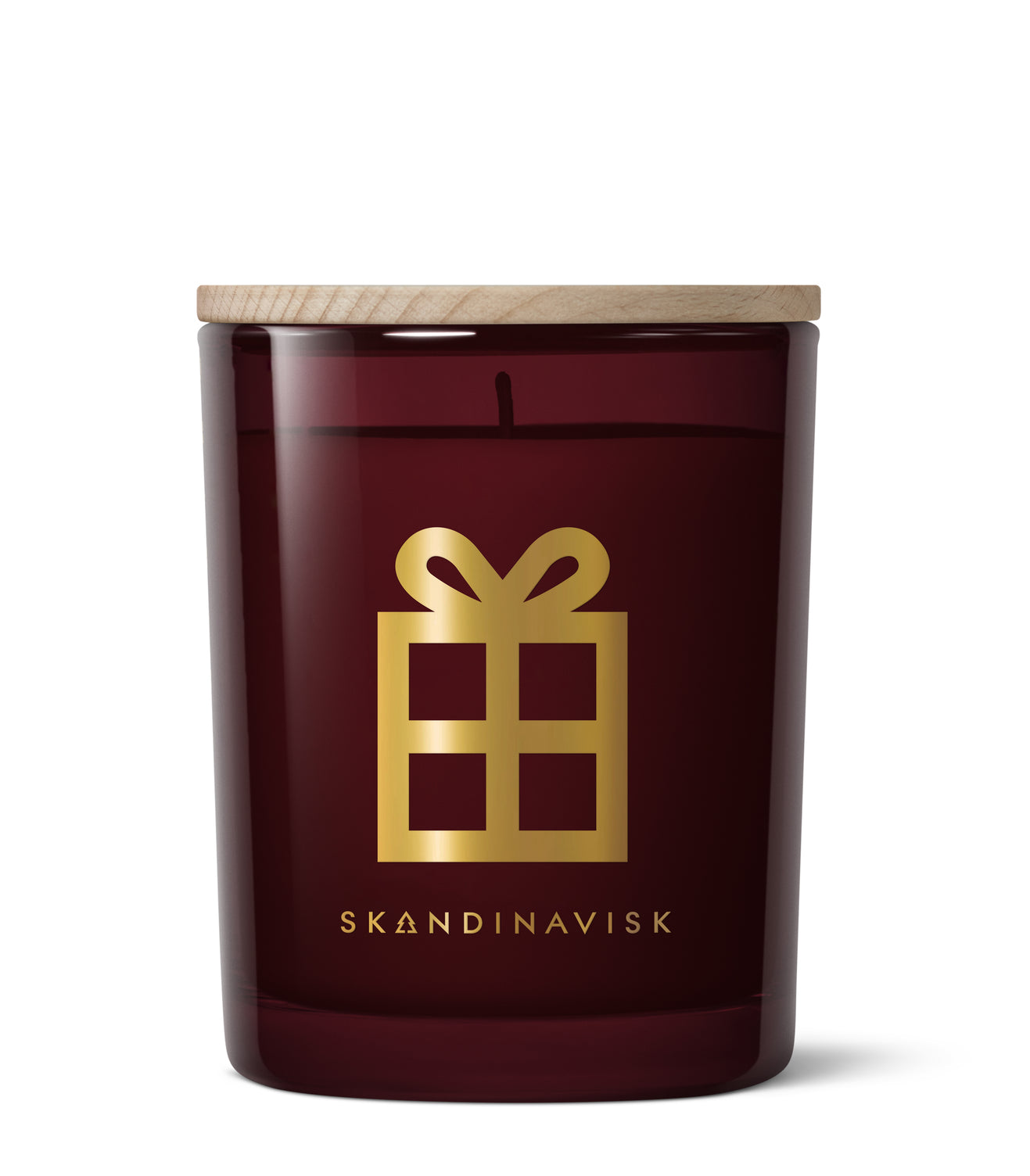 Skandinavisk Jul duftlys, 200 g – Merlot Red
